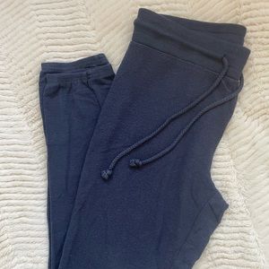 FREE PRESS Loungewear Pajama Pants - size small blue